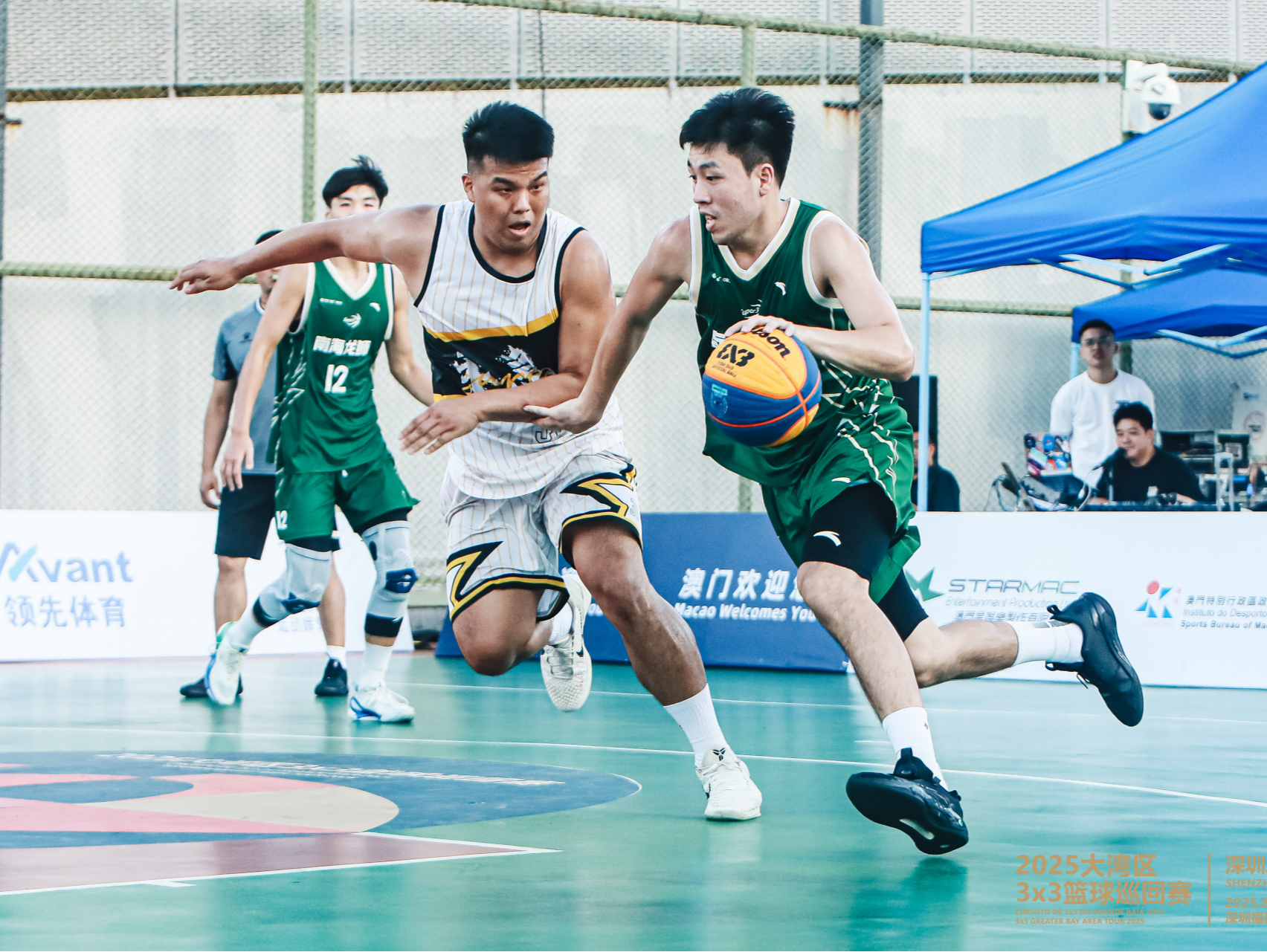 深圳站燃爆！2025大湾区3×3篮球巡回赛开赛