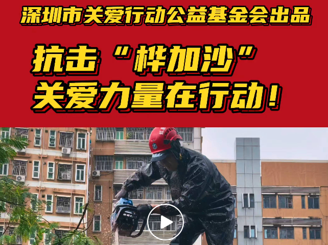 关爱头条丨迎战超强台风，这些“关爱人”全员出动！