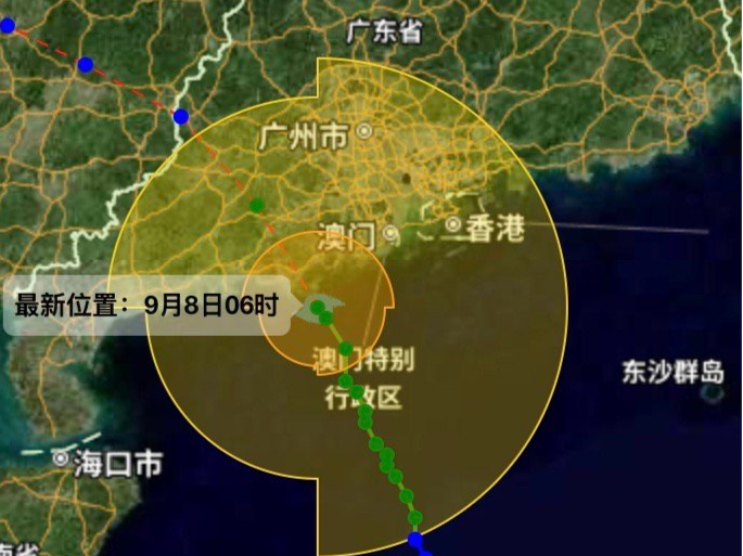 温度记 | 停课！停运！台风“塔巴”10级风圈触达广东，深圳的雨还要下到......