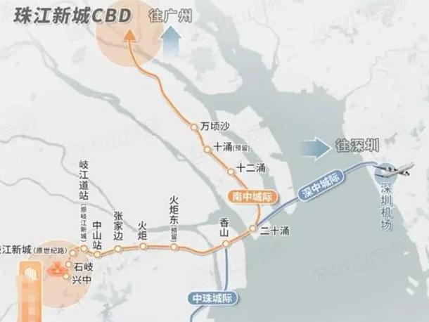 深圳中山“跨城地铁”再进一步 深南中规划预研中标