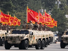 胜利的旗帜 不朽的荣光——记战旗方队