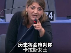 欧洲议员控诉卡拉斯：历史将会审判你！