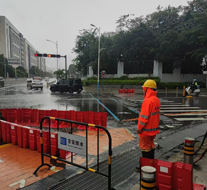 宝安暂未出现积水内涝！宝排全力迎战台风“桦加沙”