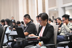 新华全媒+｜国新办举行新闻发布会 介绍“十四五”时期坚定不移走中国特色社会主义法治道路有关情况（4）