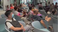 文化空间汇聚家国情 福田文体中心市民集体观看阅兵