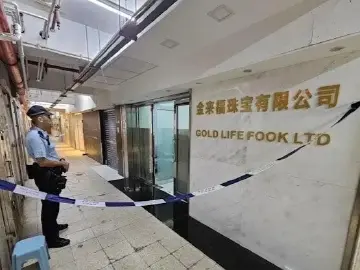 香港突发黄金劫案！10余名男子抢走65公斤黄金，总值超5300万元