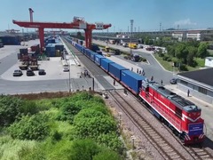 2025年浙江中欧班列开行突破1000列