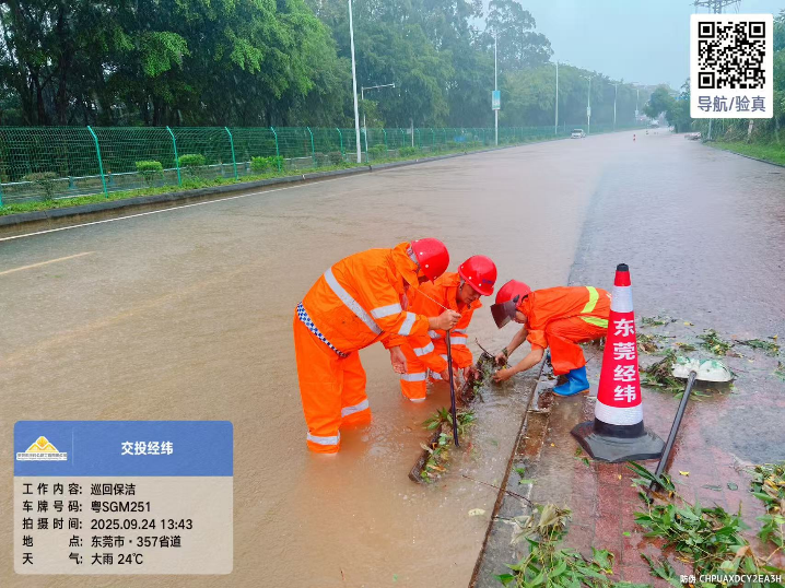 抗击“桦加沙”｜98处险情速清！东莞交通人全力守护城市交通命脉