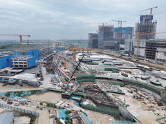 雄忻高铁雄安地下段建设高效推进（1）