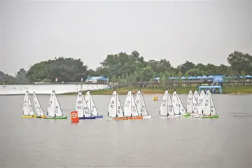 水陆争锋,擎动湾区!十五运会宝安赛区首赛雨中开幕