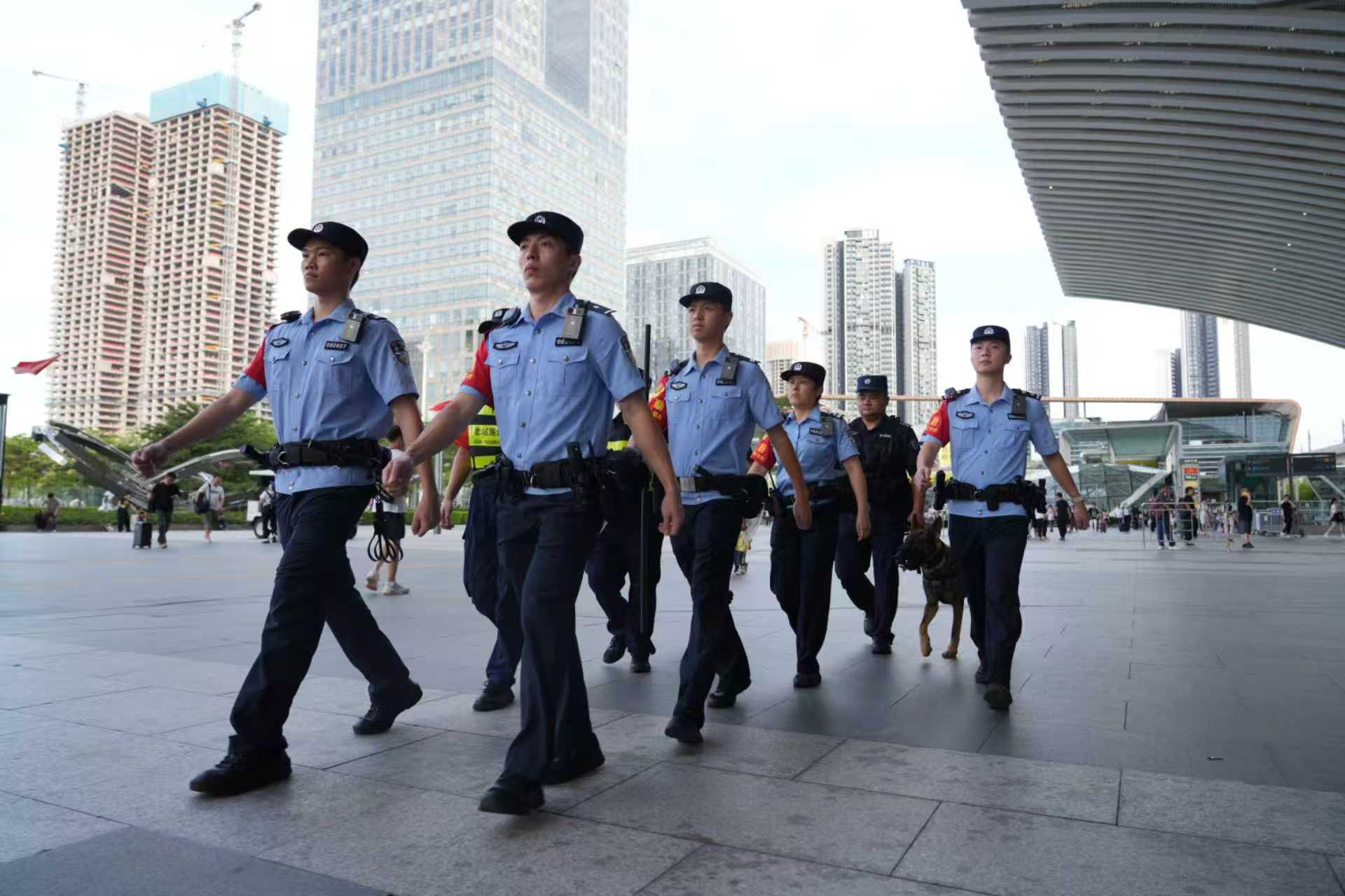 国庆、中秋双节出行高峰期间 深铁公安全力护航