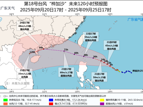 第18号台风“桦加沙”快速发展加强！对深圳的致灾风险（或）直逼2018年台风“山竹”