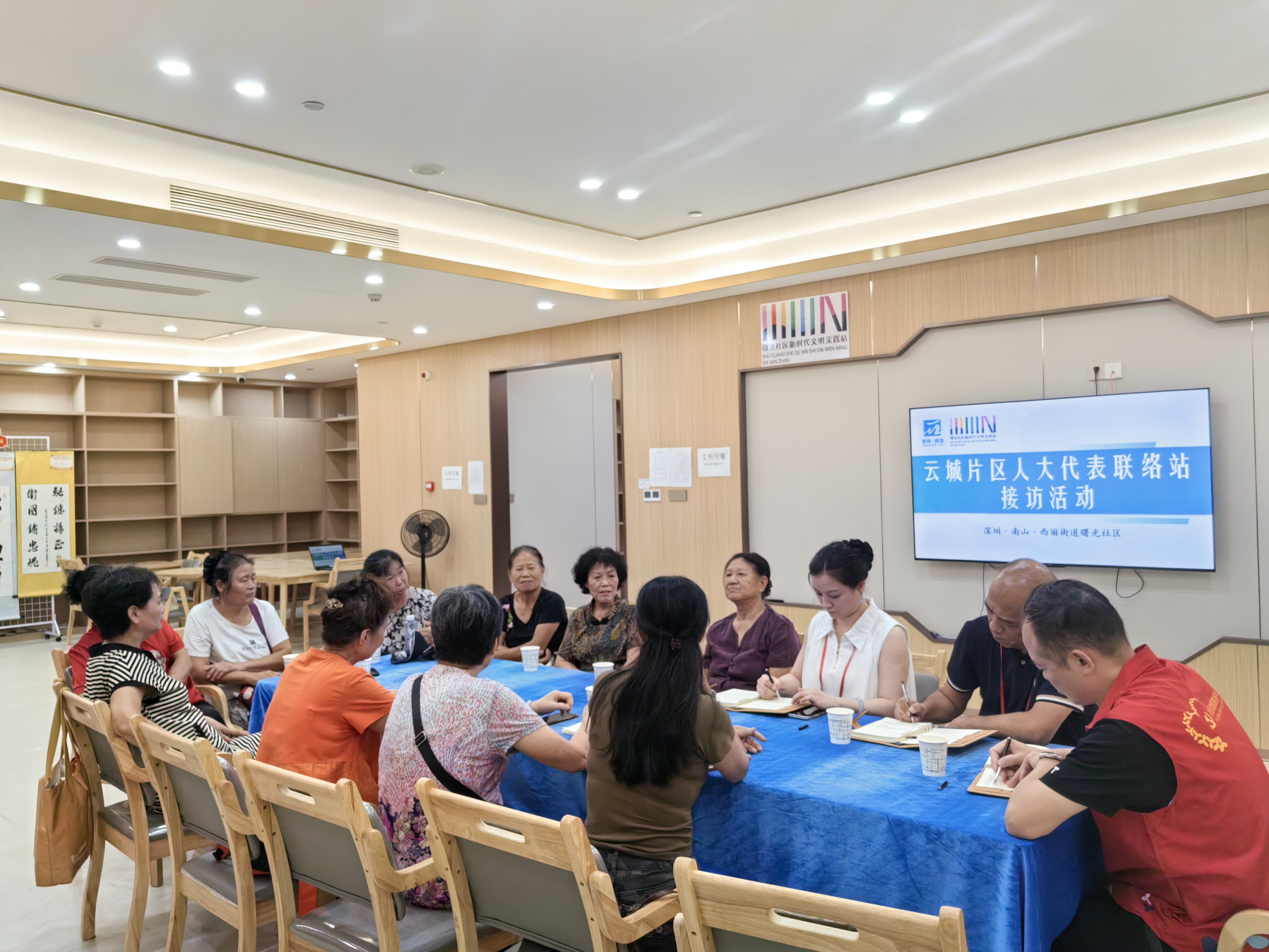 听民声解民忧 南山区曙光社区人大代表接访活动获好评