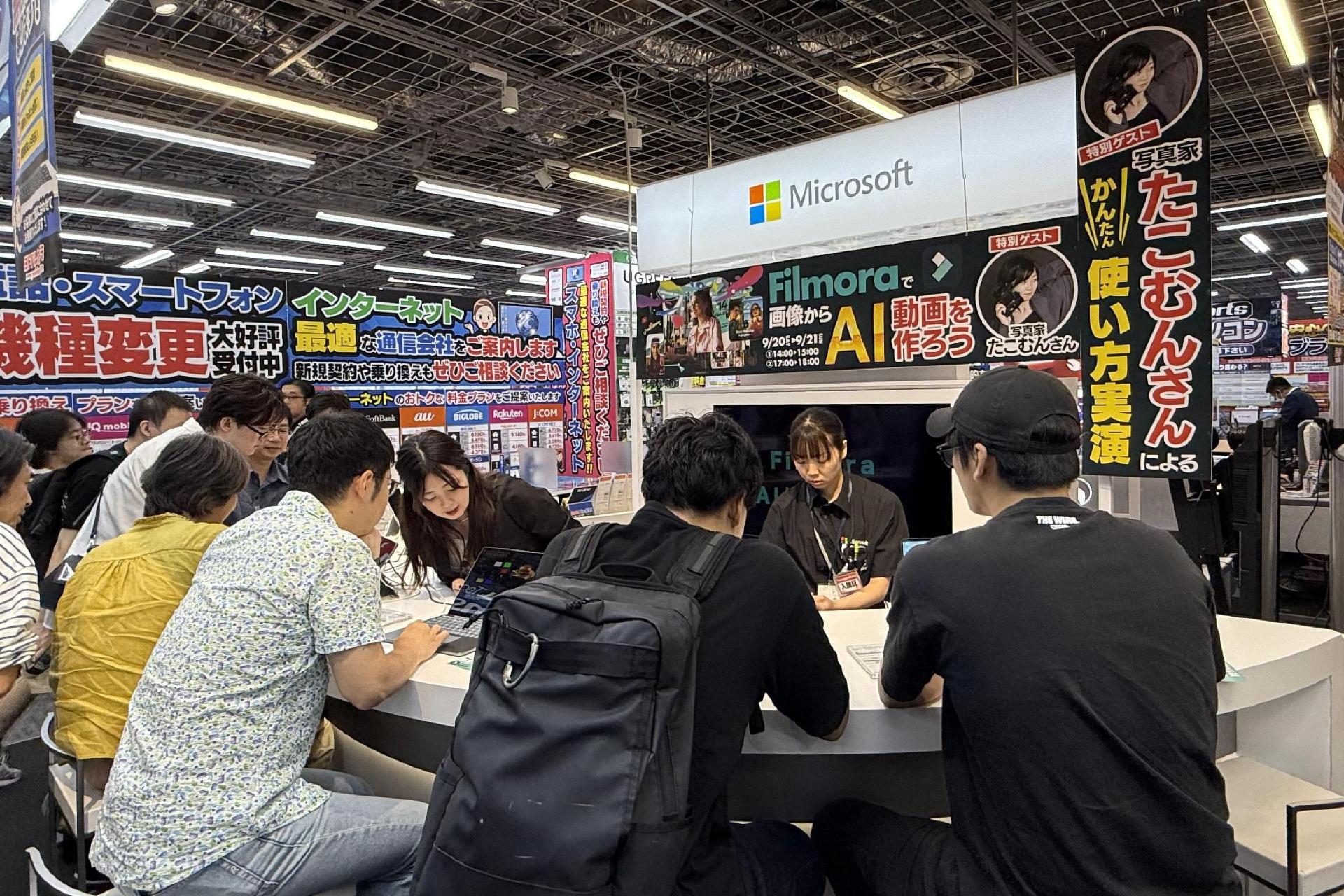 深化全球化布局 万兴科技联手友都八喜在日举办Filmora AI体验活动