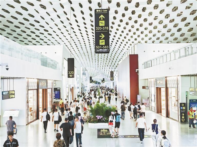 爱马仕“空降”深圳机场  “国际范”空港助力深圳全球“圈粉”