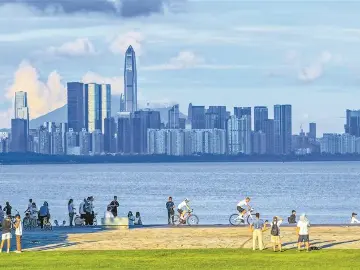 晶报特别报道 | 深圳山海骑行道加速贯通，近40万骑友解锁城市新风尚