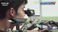 全运会男子10米气步枪盛李豪金牌