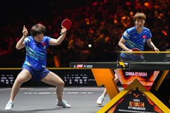 WTT中国大满贯赛：蒯曼/王曼昱晋级女双决赛（1）