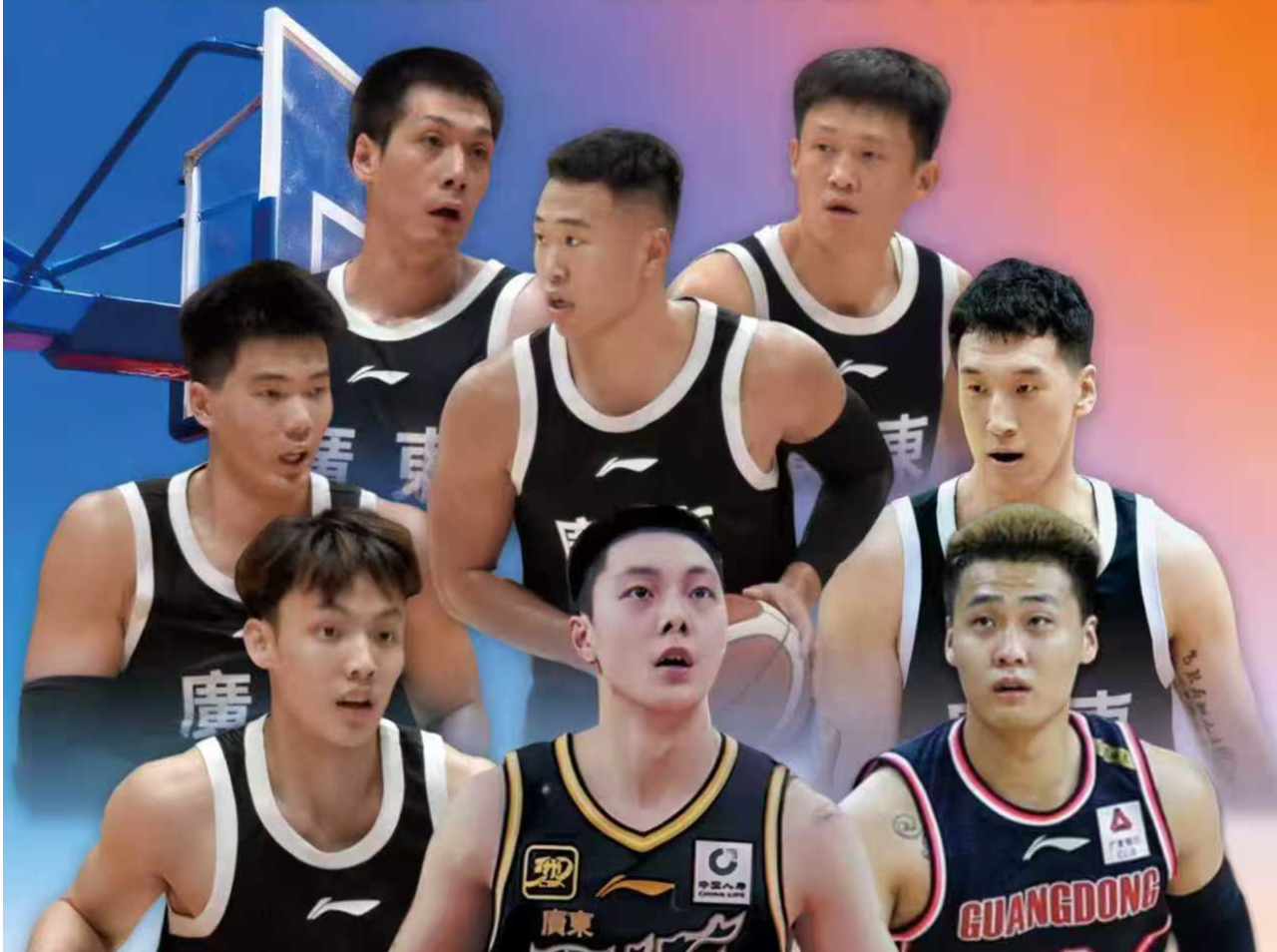 胡明轩砍15分领衔！广东全运男篮江门热身赛大胜