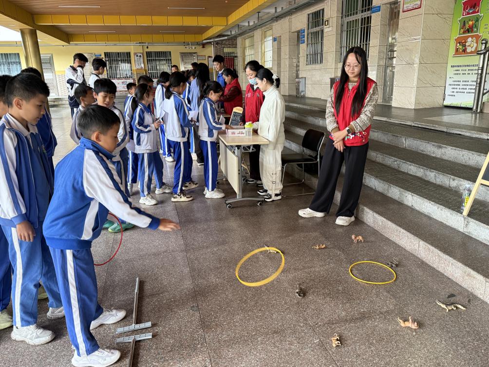 西丽街道石壁龙社区开展“拯救湿地盟友——动物闯关大作战”科普活动