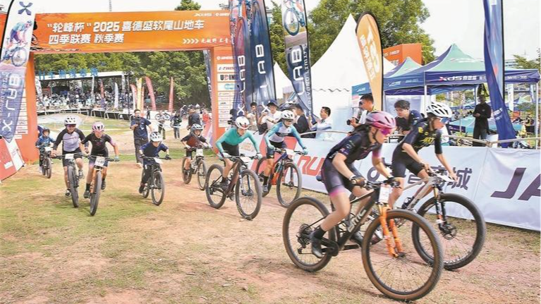 全国400多名精英选手驭林破风上演“速度与激情”