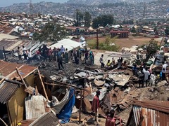 刚果（金）东部城市发生火灾致14人丧生 