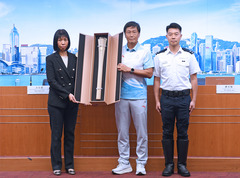 香港举行记者会介绍十五运会火炬传递香港站安排
