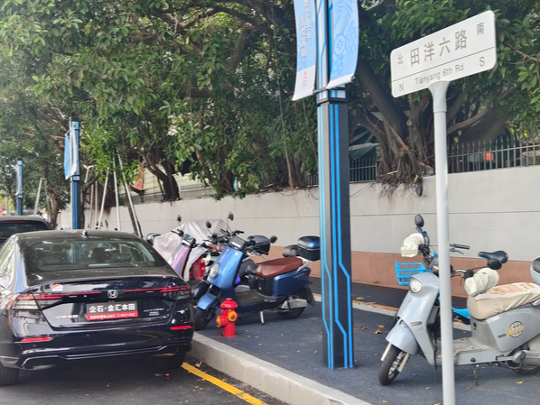 晶报特别报道｜盲道变“险道”，管理缺位？市民诉宝安松岗田洋六路多种乱象：道路建好，管理掉队 