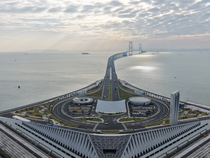 从“桥上过”到“岛上览” 深中通道“海上会客厅”开启文旅新境