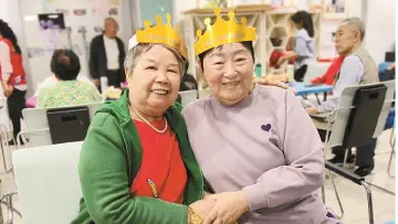 洪浪社区长者集体生日会庆重阳