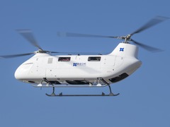 T1400无人直升机首航成功 实现载重续航双突破