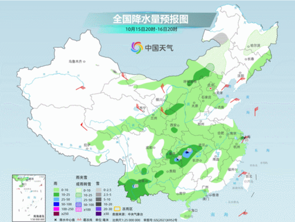 冷空气将带来换季式降温，北方寒意加重南方暑热消退