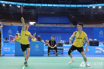 十五运会群众羽毛球决赛20日深圳开赛,广东队男双潘登/王洋期望再度卫冕