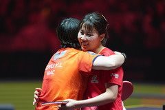 （体育）（14）乒乓球——WTT中国大满贯赛：陈幸同晋级女单四强