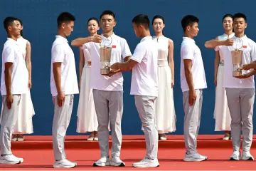 十五运火炬传递11月举行,深圳赛区以福田为起点