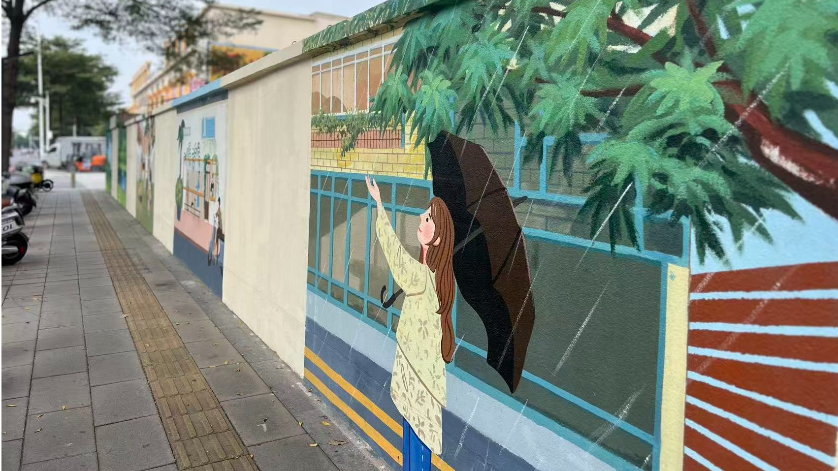 沙井街道北环路焕新，千年蚝韵“跃”入城市日常