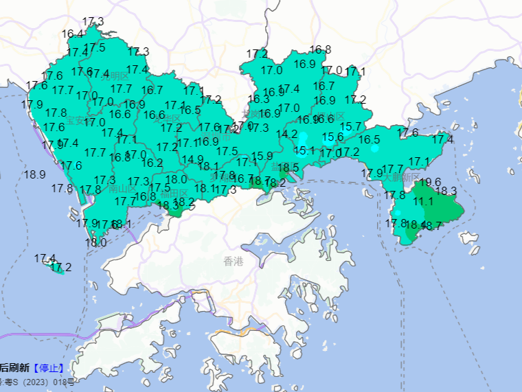 温度记｜今起深圳气温“反转”，早晚清凉阳光回归，短袖准备返场
