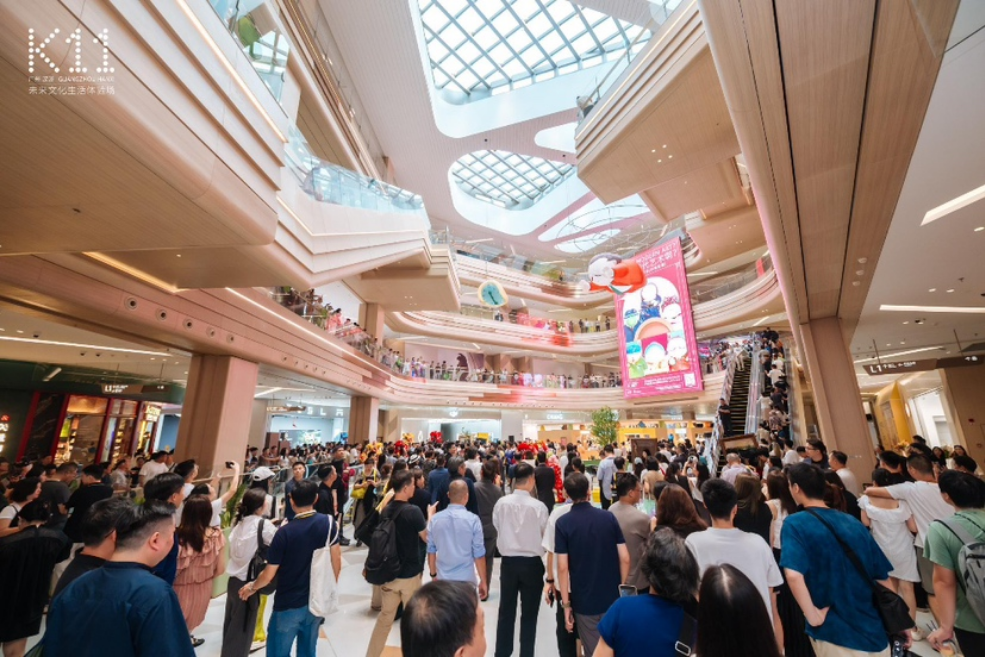 K11国庆业绩亮眼:销售同比增长23%,新项目引爆70万客流