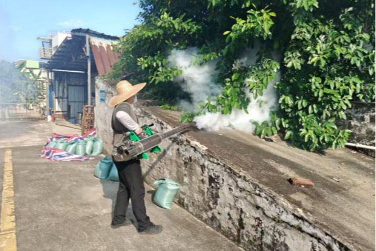 清理卫生黑点、蚊媒孳生地超5000处！坦洲镇周末灭蚊不停歇