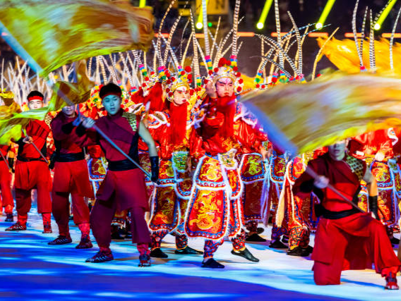 十五运会开幕式首次带观众全要素彩排顺利举行