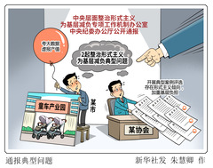 （图表·漫画）通报典型问题