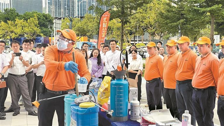 宝安多措并举筑牢商住小区基孔肯雅热防控网