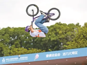 晶报特别报道 | 十五运自由式小轮车赛光明收官!小轮车有大场面,全运赛出世界级