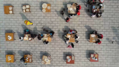 山东沂南：重阳百家宴 浓浓敬老情