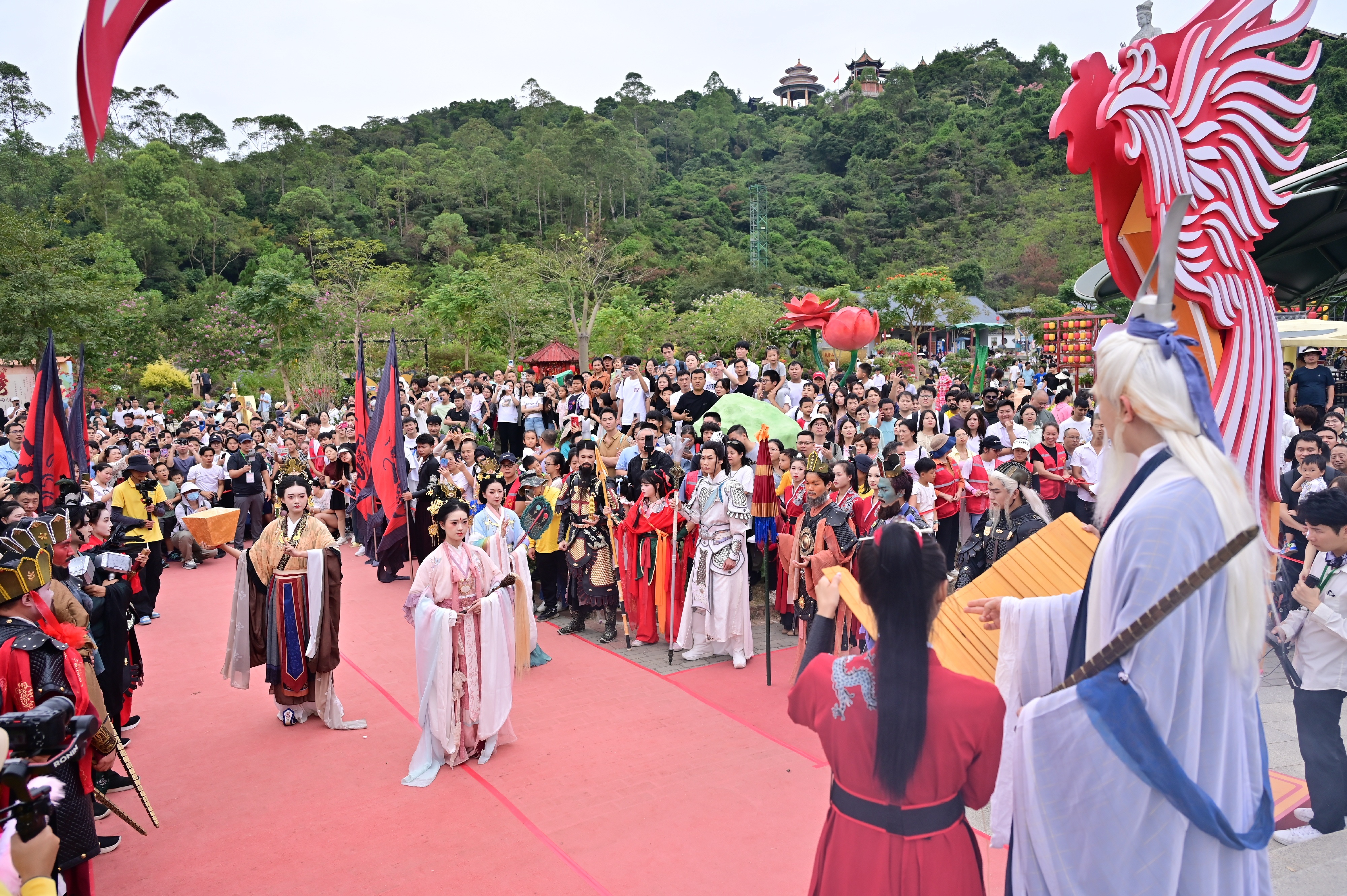 金秋打卡东莞观音山，第五届仙侠会开启逍遥之旅