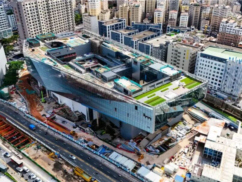 预计明年6月竣工！深圳这一文化新场馆封顶 