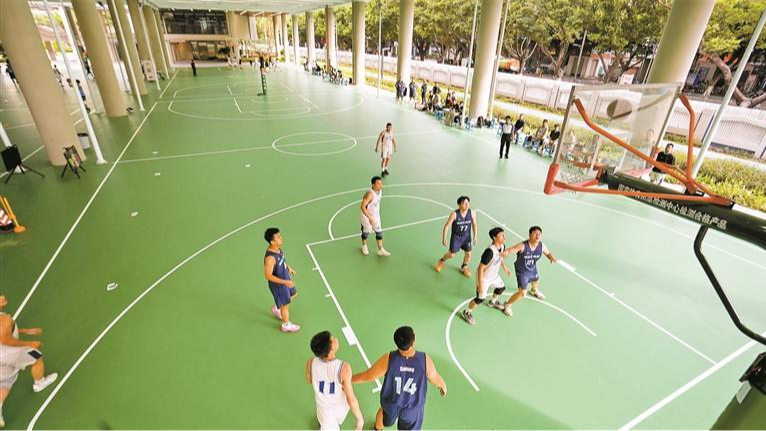 宝安区建筑工务署第一届“工务杯”篮球赛火热开赛