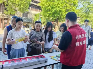反邪宣传“接地气”！吉华甘坑古镇借传统文化筑牢市民思想防线