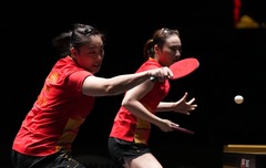 （体育）（7）乒乓球——WTT中国大满贯赛：王晓彤/徐奕无缘女双决赛