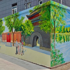 当艺术画笔触碰城市角落……